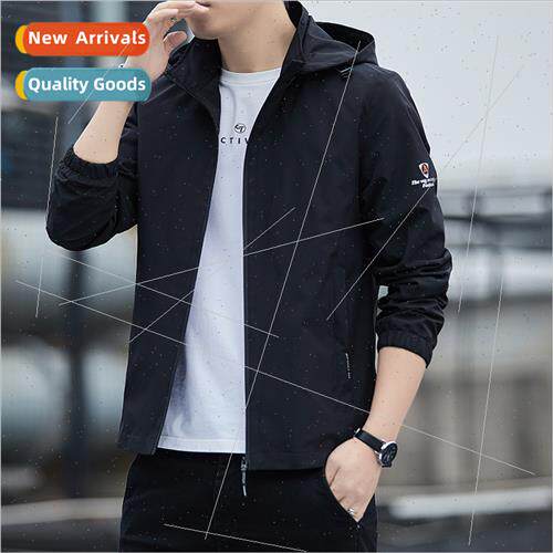 Men jacket 2022 fall new Korea  loose casual workwear jacket