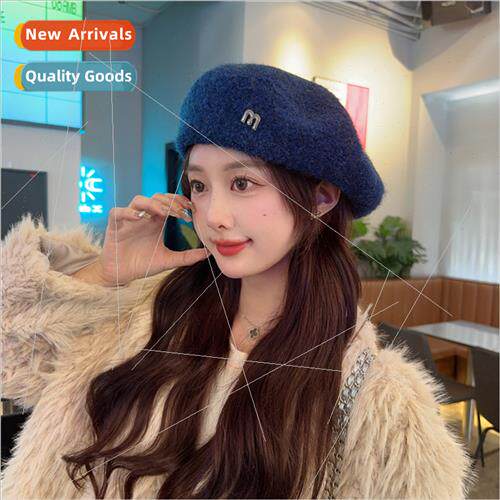 Autumn winter beret female Korea  fashion show face small pl
