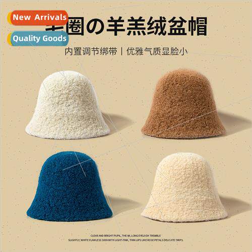 Senior sense plush fisherman hat female temperament plain so