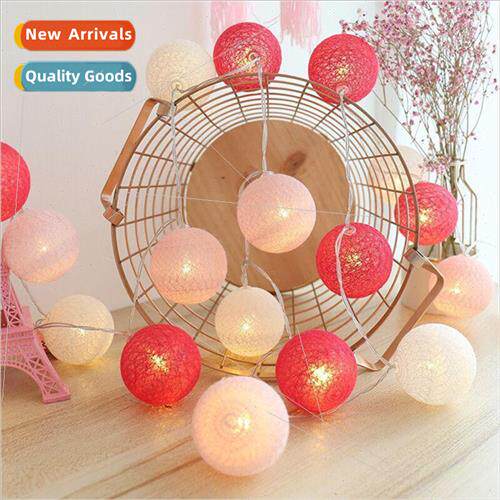 Thailcotton thread ball light string LED color lights childr