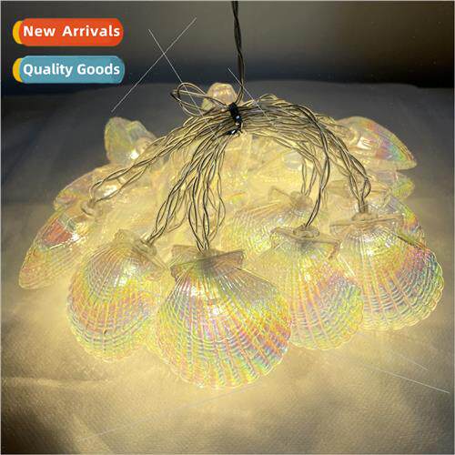 led shell battery light string color laser plating shell str