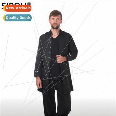 Halloween Mens Coat Medieval Retro Unim cosplay Stage Perman