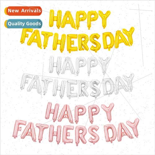 Father Day balloon decoration HAPPYFATHERSDAY holiday party