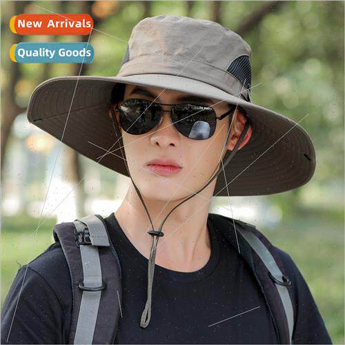 Quick-drying hat men summer sun hat fisherman hat outdoor su
