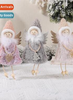 Creative Gradient Woolen Pointed Hat Angel Hanging Cute ttle
