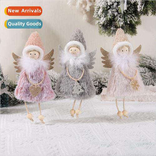 Creative Gradient Woolen Pointed Hat Angel Hanging Cute ttle