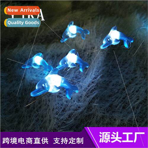 Ocean Series Blue Dolphin LED Copper Wire String ghts Outdoo