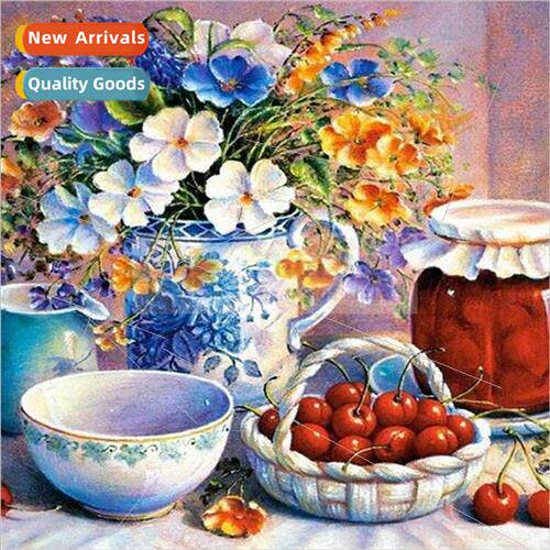 Cross Stch New DIY Oil Painting Daisy Fru Full Stch mple Han