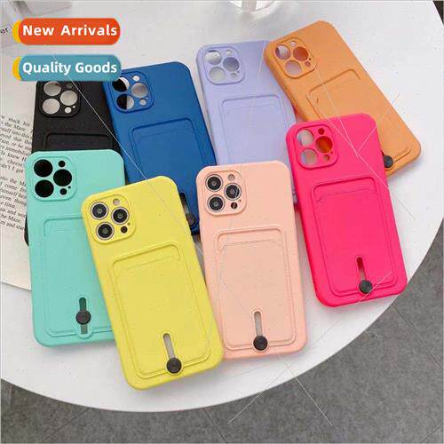 适用iPhone 15 anti-drop card case 14promax phone case Apple