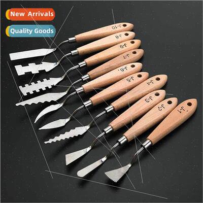 Gouache paint scraper oil stick scraper color mixing knife a