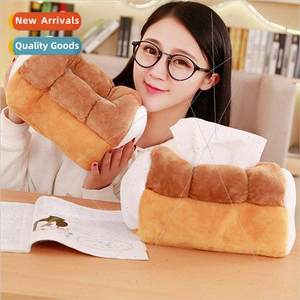 Cartoon creative simulation toast bread sliced bread paper t