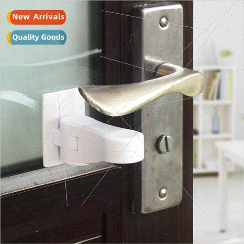 baby door handle safety lock door level lock door handle fix