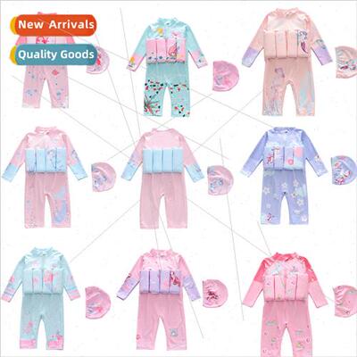Children buoyancy swimsu girls onePCS baby unicorn mermaid s