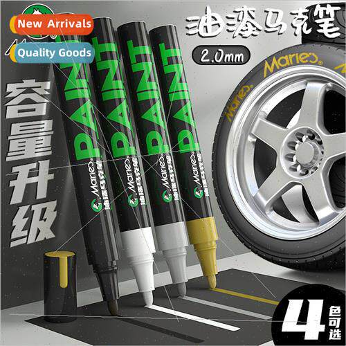 Paint Marker ngle Gold Whe Tire gnature Pen WaterproNo Color