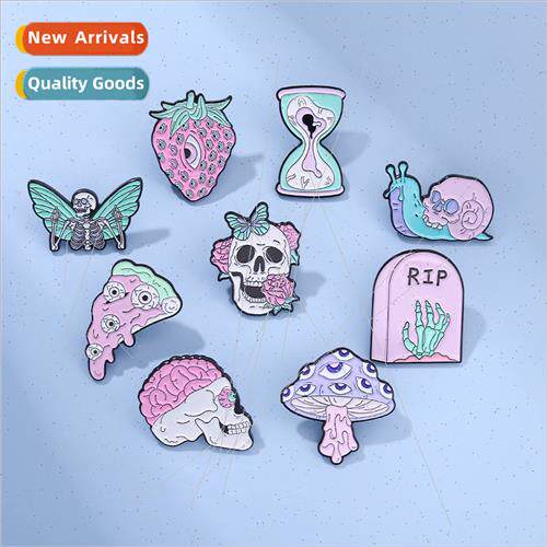 Europe Uned States new Halloween skull series alloy brooch p