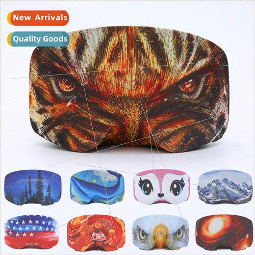 Ski single double snowboard snow goggles protective cover po