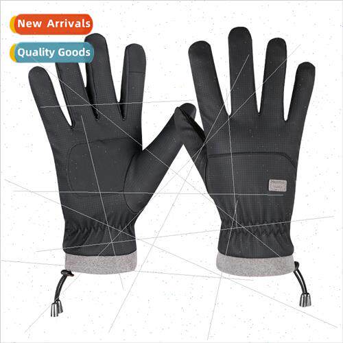 New warm gloves mens winter padded and thickened -slip outdo