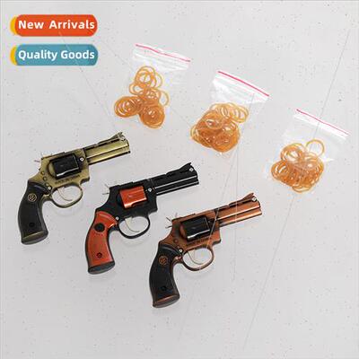 Revolver leather gun Jedi chicken metal continuous shooting