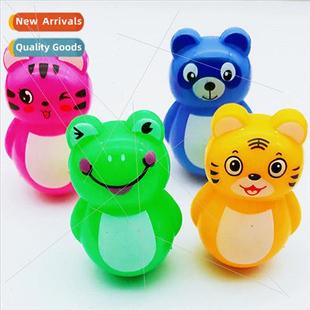 Cartoon tumbler frog tiger children puzzle mini leisure nost