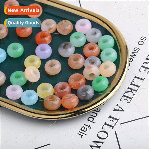 diy material bead preparation imation jade beads two-color l