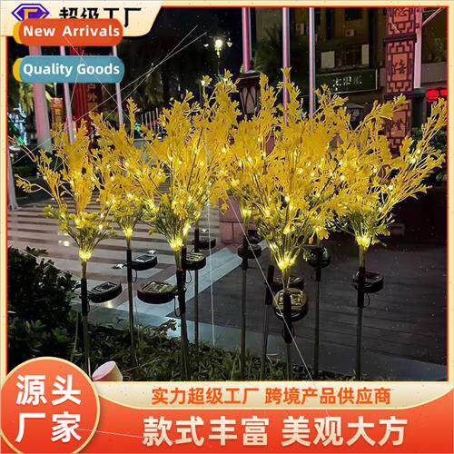 New Outdoor Solar Ground Plug Landscape ghts led Rice Cob Co