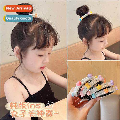 Children pill head plate hair artifacts girls hair accessori