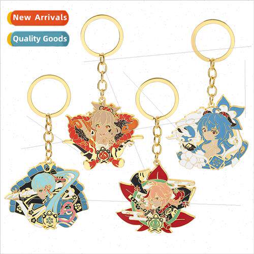 Game  cartoon anime metal pendant original God Gan Yu Wendy