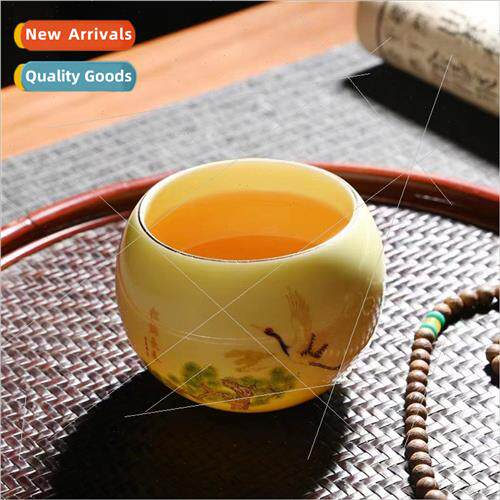 Ceramic Tasting Cup Tea Cup Kung Fu Tea Set Lamb Jade Master