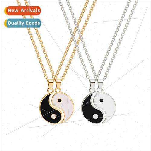 yin yang jewelry taiji gossip necklace retro classical ethni