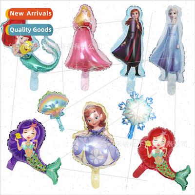 Mini Princess Elsa Anna Sophia Ai o mermaid shape aluminum b