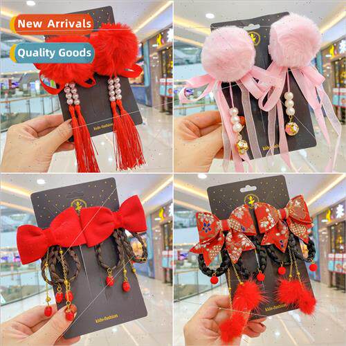 Children Hanbok headdress girls ancient super fairy hairpin