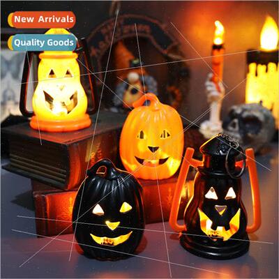 Halloween decoration props lighted pumpkin lights ghost fest