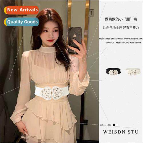 Pearl Korea  belt belt elastic elastic love design sense ele