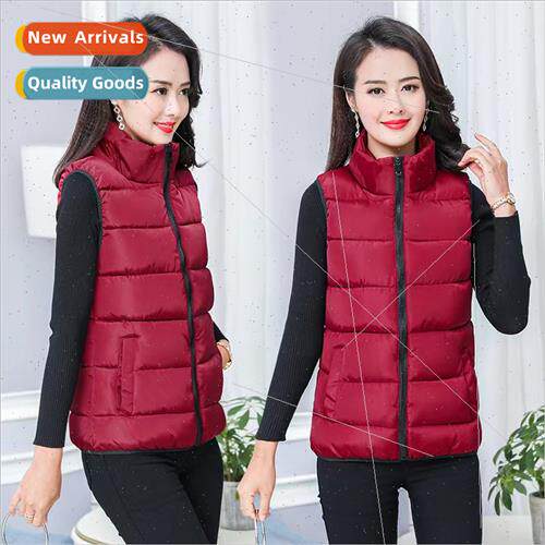 Autumn winter down cotton vest female short cotton jacket 20