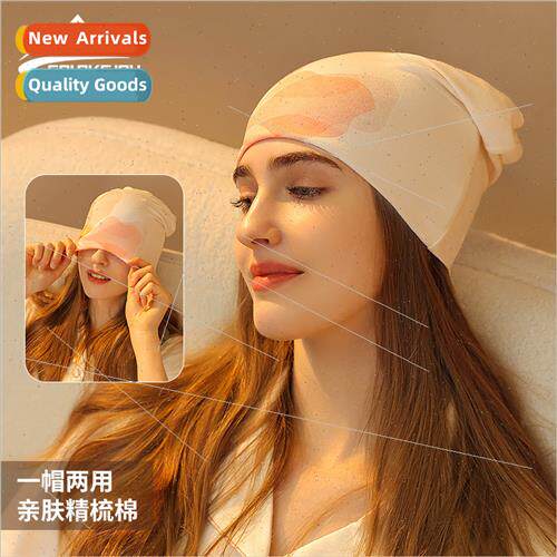 partum materny moon hat fall and winter double warm sleep sh