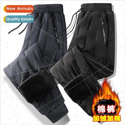 Winter large size padded pants men 2022 fall winter men thic