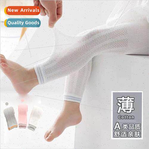 2022 spring and summer girls nine pants socks breathable mes
