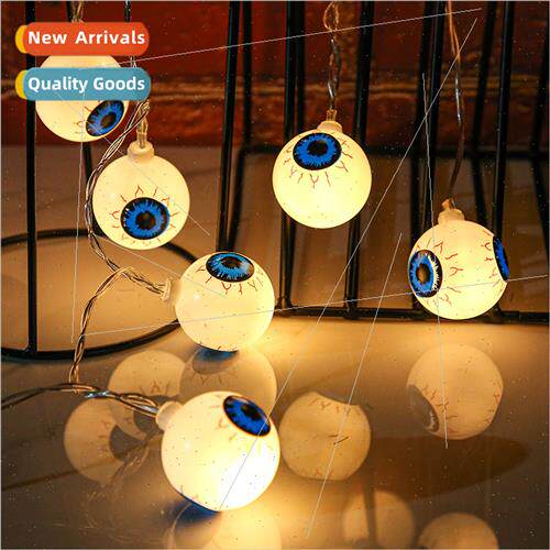 led Halloween light string ghost eyes skull holiday decorati