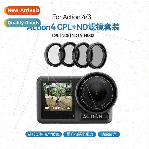 DJI Action4/3 filters action4 sports camera CPL polarizer ND