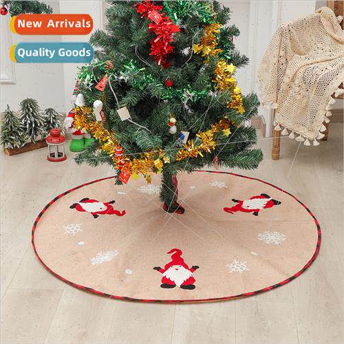 Celebrate Amazing New Christmas Tree nen Plaid Embroidered C