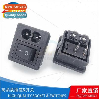 2-in-1 Swched 8-Figure Snap-In Receptacle 8-Figure AC Recept