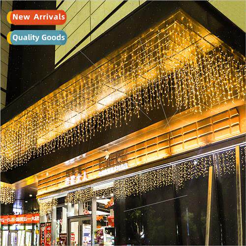 Outdoor LED ice bar lights waterfall lights curtain lights f