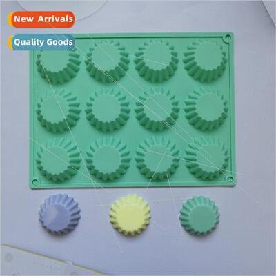 12-link Muffin Cups 142 Chocolate licone Molds Dessert Molds
