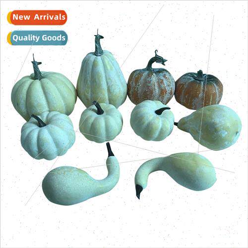 Halloween whe pumpkin set plastic fru fake pumpkin cabinet d