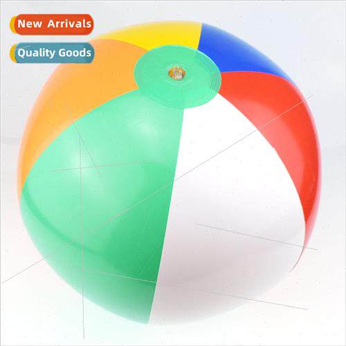 Large diameter 25CM colorful PVC inflatable beach sixPCS bal