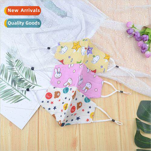 3-12 years old children cotton mask thin breathable cute car