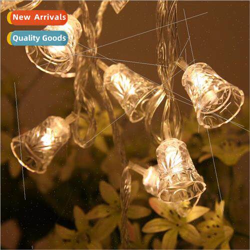 led bell light string Christmas decoration colorful lights C