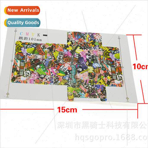适用to GoproHero3 bare camera special flower碌碌贴纸 Sports