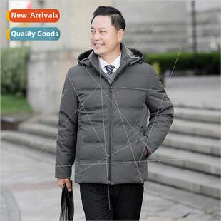 jacket 2022 winter Men down cotton new mid dad