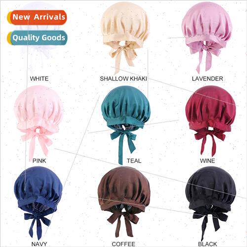 mulated lk Sleeping Cap Home Hat Long Hair Condioner TJM-475